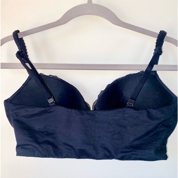 Victoria Secret Body By Victoria Padded No Wire “pull-on” bra. 34C Black - Picture 2 of 6
